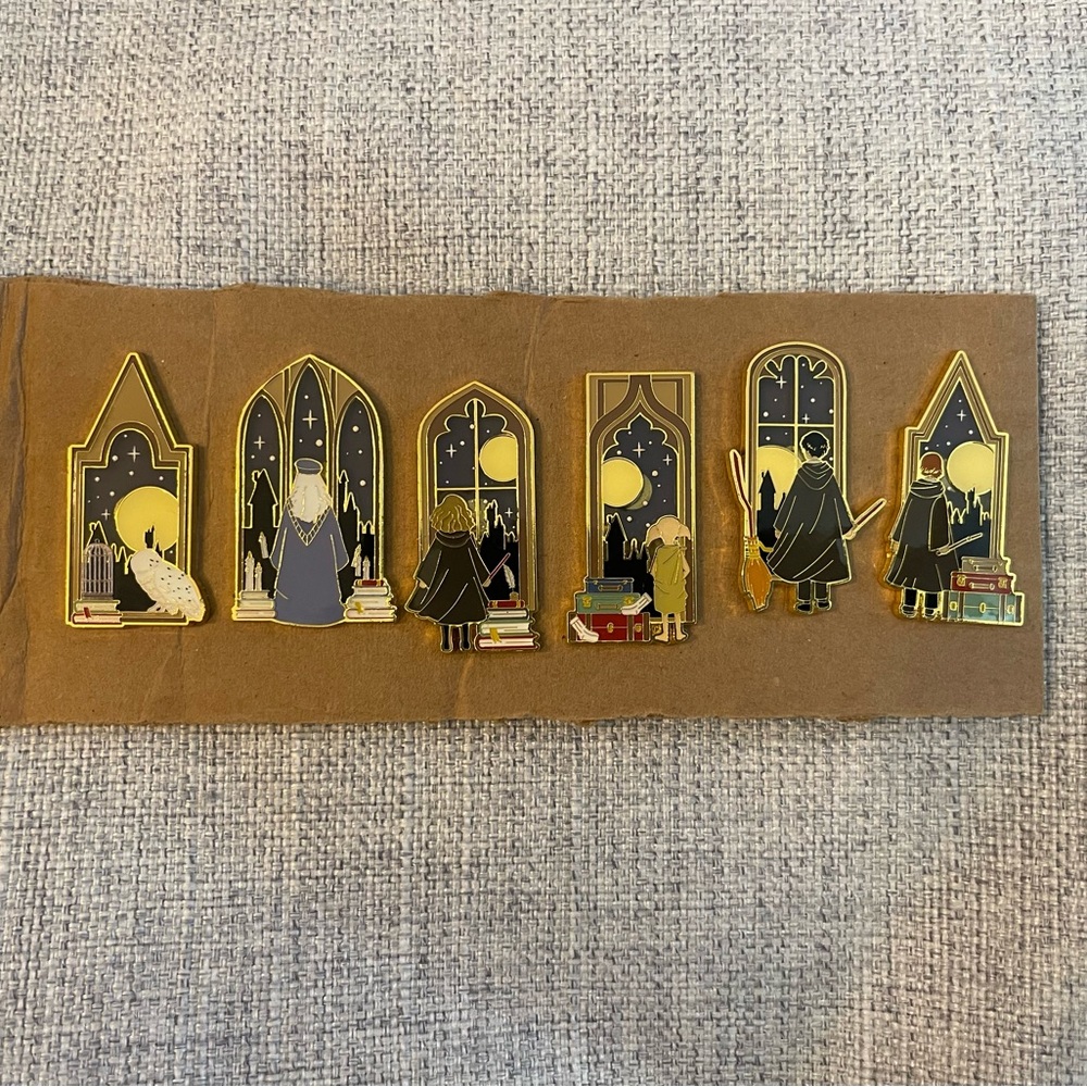 Loungefly Harry Potter Character Window Portraits - Complete Set